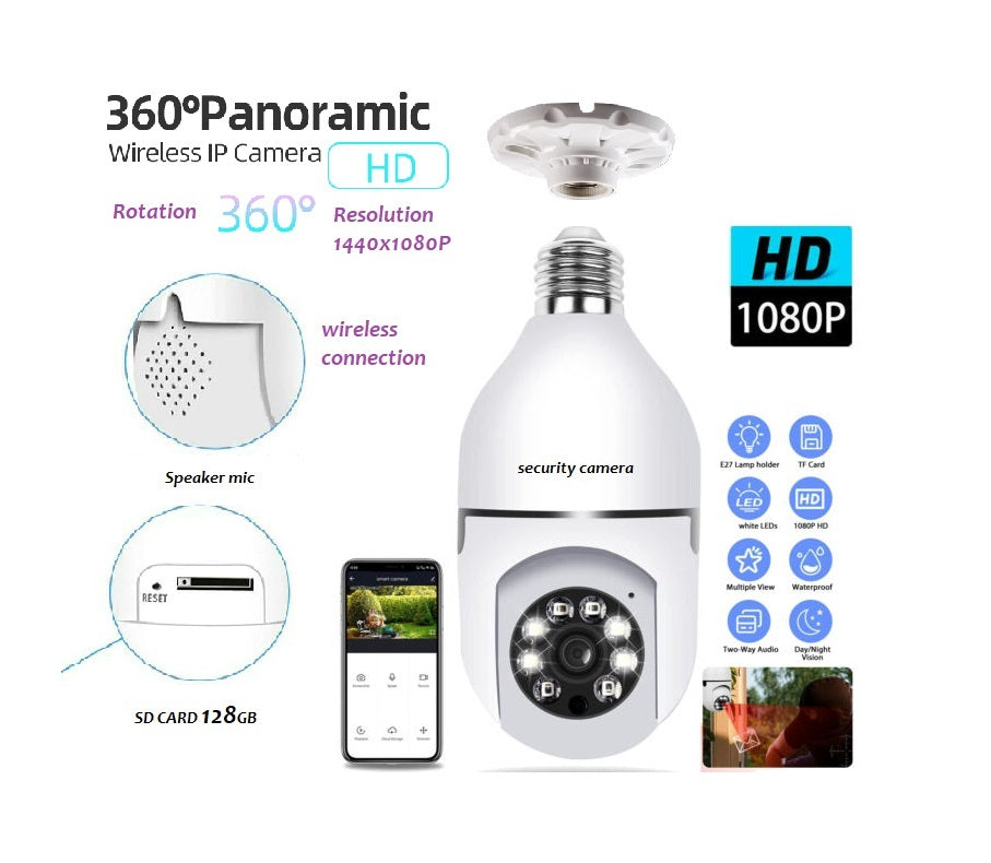 1080P Full HD WiFi CCTV Camera