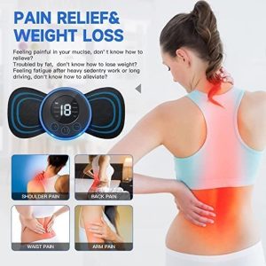 Mini Body Massager Pulse Neck Pain Relief
