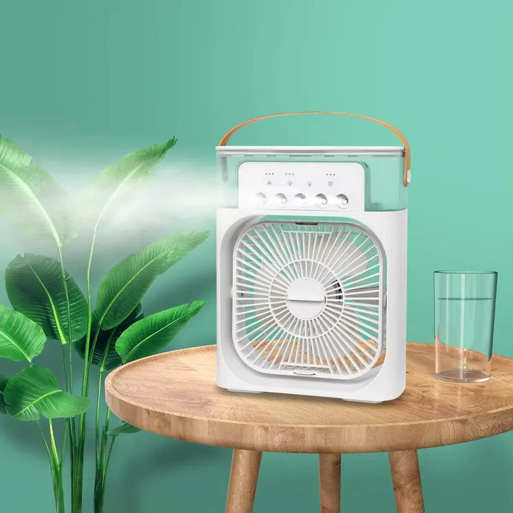 5 in 1 Personal Mini Cooling Fan with Water Mist Spray