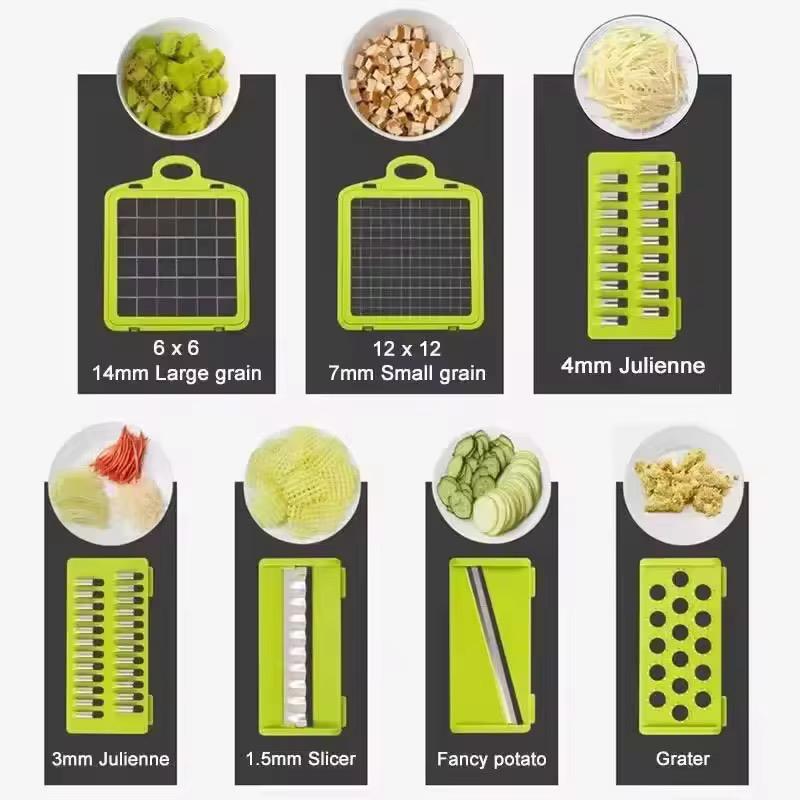 Multifunctional Vegetable Slicer Cutter & Shredder
