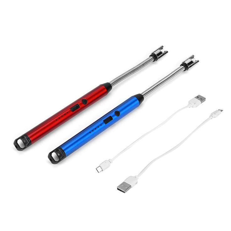 Lighter with USB Charging, Flameless Windproof.