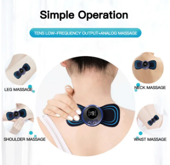 Mini Body Massager Pulse Neck Pain Relief