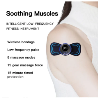 Mini Body Massager Pulse Neck Pain Relief